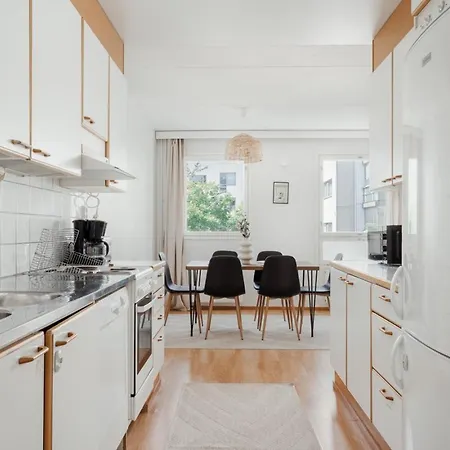 דירה Spacious 2br Family With Sauna Near Metro הלסינקי